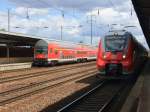 Bahnhof Berlin Schnefeld Flughafen am 02.