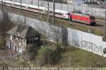 101 124-6 vor dem Bahnhof Berlin Spandau am 0.