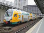 Ausfahrt 445.109  der Ostdeutschen Eisenbahn  (ODEG) als RE 2 nach Cottbus   aus den Bahnhof Berlin Zoologischer Garten am 01.