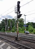 Signale am Sdausgang des Hbf Bonn - 15.06.2013