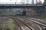 Blick auf  das östliche Gleisvorfeld Cottbus Hbf.