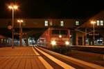 120 146-6 mit dem IC 2171 nach Stuttgart am Abend des 20.09.13 beim Halt in Darmstadt Hbf.