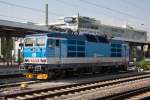 371 001 strahlt im Dresdner Hbf. 11.09.2012