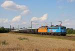 Am 4.August 2013 war Lokmagazin 1042 520 mit GA NTS 1142 und dem Classic Courier bei Elze(Han) auf dem Weg von Poznan nach Stuttgart Hbf.