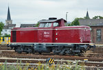 211 345-4 AIXrail im Bf Euskirchen - 16.07.2016