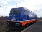 Blitzesauber die Raildox 76 110,am 06.April 2016,in Mukran Mitte.