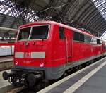 DB Regio 111 007 am 09.12.17 in Frankfurt am Main Hbf am letzten Betriebstag der N-Wagen