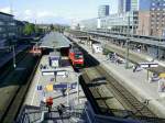 ein Blick auf den Bahnhof Freiburg HBF