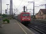 IC 2873 bei der durchfahrt nach Stuttgart Hbf.