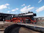 Am 13.und 14.April 2013 war zum 2.Eisenbahnfrhling der Geraer Eisenbahnwelten unteranderem 50 3708-0 in Gera zu erleben dabei konnte man auch auf dem Fhrerstand mitfahren.