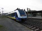 Am 30.04 2015 Einfahrt in Goslar nach Hannover HBF der Zug des Erixx