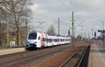 429 102 rollte am 05.03.15 durch Gräfenhainichen Richtung Bitterfeld.