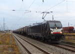 CTL 187 102 am 17.12.2021 mit Kesselwagen in Großkorbetha.