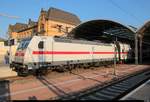 146 571-5 DB als IC 2044 (Linie 55) von Dresden Hbf nach Köln Hbf steht in Halle(Saale)Hbf auf Gleis 9.