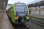 HAMBURG, 12.01.2015, ET 6.05 der Nordbahn Eisenbahngesellschaft als RB 71 nach Wrist im Bahnhof Hamburg-Altona