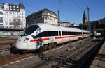 605 005-8  Ostseebad Heringsdorf  wird am 21.4.2016 als ICE39 nach København H in Hamburg Hauptbahnhof bereitgestellt.