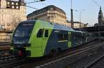 1429 505-9 fährt am 28.1.2017 als RB61 (NBE75533) von Itzehoe in Hamburg Hauptbahnhof ein.