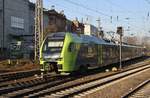 1429 005-0 verlässt am 28.1.2017 als RB61 (NBE75520) nach Itzehoe den Hamburger Hauptbahnhof.