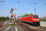 DB Regio 146 244-9 als RE55 nach Bamberg in Hanau Hbf 