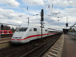 DB Fernverkehr ICE 1 (BR 401) am 08.04.16 in Hanau Hbf 