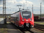 DB Regio Mittelhessenexpress 442 609 (Hamsterbacke) am 08.04.16 in Hanau Hbf