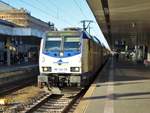 METRONOM 146 505-3 als RE2 nach Göttingen am 17.11.17 in Hannover Hbf 