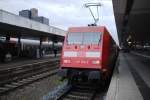 HANNOVER, 18.01.2009, 101 106-3 als IC 2131 nach Cottbus beim Halt in Hannover Hbf