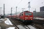 111 135 war am 24.1.2010 im RE-Einsatz zwischen Hannover und Bremen.