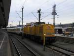 Schienenprfzug am 22.10.2010 in Hannover Hbf.