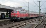 218 470 bespannte am 11.04.13 einen Ersatzzug von Hannover nach Braunschweig.