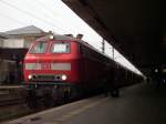 218 396-0 mit RE 14069 nach Bad Harzburg am 13.12.14 in Hannover Hbf 