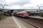 Am 25.10.2017 steht RE12077 nach Heilbronn im Hauptbahnhof Heidelberg.