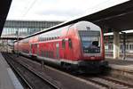 Am 25.10.2017 steht RB15360 nach Frankfurt im Hauptbahnhof Heidelberg.