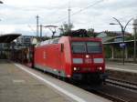 DB Schenker Rail 185 086-6 mit Autozug am 04.09.15 in Heidelberg Hbf 