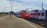 Hier zu sehen ist die 1440-006 der DB Regio Mitte bei der Ausfahrt aus dem Homburger Hauptbahnhof als RB70 (12522) nach Merzig (Saar) von Gleis 5.