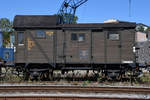 Ein alter Gepäckwagen stand Anfang August 2018 in Ilmenau.