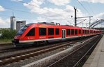 648 844-8  Oldenburg in Holstein  und 648 850-5 erreichten als RE83 (RE21620) aus Lübeck Hauptbahnhof den Kieler Hauptbahnhof.