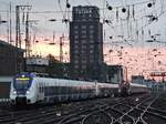 Ankunft RE 7 nach Münster (Westf) Hbf in Köln Hbf am 28.04.2017.