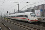 ICE Velaro D 407 012 in Köln Messe/Deutz, am 30.05.2016.