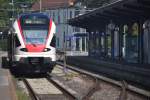 KONSTANZ (Landkreis Konstanz), 24.09.2011, 521 208 als Seehas-Regionalzug der SBB GmbH im Bahnhof Konstanz