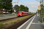 S8 in Korschenbroich auf dem Weg nach Mönchengladbach am 14.8.2016