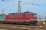 250 137-7 / 155 137-3 der LEG - Leipziger Eisenbahngesellschaft mbH am Leipzig Hbf 11.04.2018