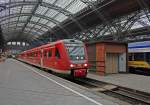 612 067 als RE3703 Leipzig - Adorf(V) in Leipzig Hbf, 14.2.011.