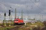 101 093-3 & 101 080-0 mit einer 9 Teiligen IC Ganitur am Hbf Leipzig 15.09.2011