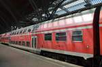 Doppelstockwagen DB 50 80 25-04 038-9 DBuza 747.0 im Leipzig Hbf 10.06.2015