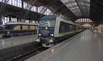 223 152-0 steht am 07.01.2017 mit dem RE 81298 (Leipzig Hbf - Chemnitz Hbf) in Leipzig Hbf.