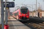 442 116 und 442 812 fahren am 17.11.2012 aus Leipzig(Hbf.) kommend durch Leipzig Paunsdorf.