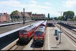 218 409-1 der DB ZugBus Regionalverkehr Alb-Bodensee GmbH (RAB) (DB Regio Baden-Württemberg) als IRE 4215 bzw.