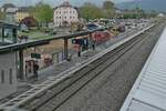 Am 30.04.2022 ist von dem ehemaligen, über einhundert Jahre alten Bahnhofsgebäude von Lindau-Reutin nur noch ein wenig Bauschutt zu sehen