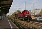 Schwer zu schleppen hatte 265 024-0 (Voith Gravita 15L BB), als sie mit einem offenen Güterwagen durch den Bahnhof Magdeburg-Neustadt Richtung Magdeburg-Rothensee fährt.

🧰 DB Cargo
🕓 25.10.2021 | 10:37 Uhr